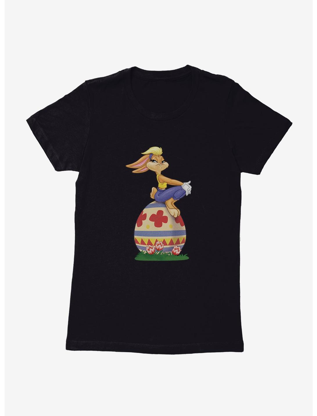 Looney Tunes Easter Lola Bunny Womens T-Shirt, BLACK, hi-res
