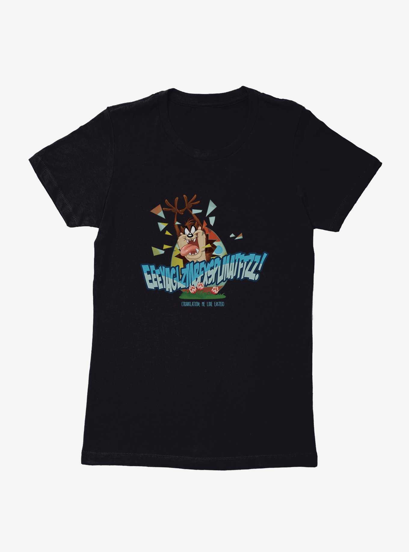 Looney Tunes Easter Tasmanian Devil Me Like Easter! Womens T-Shirt, , hi-res