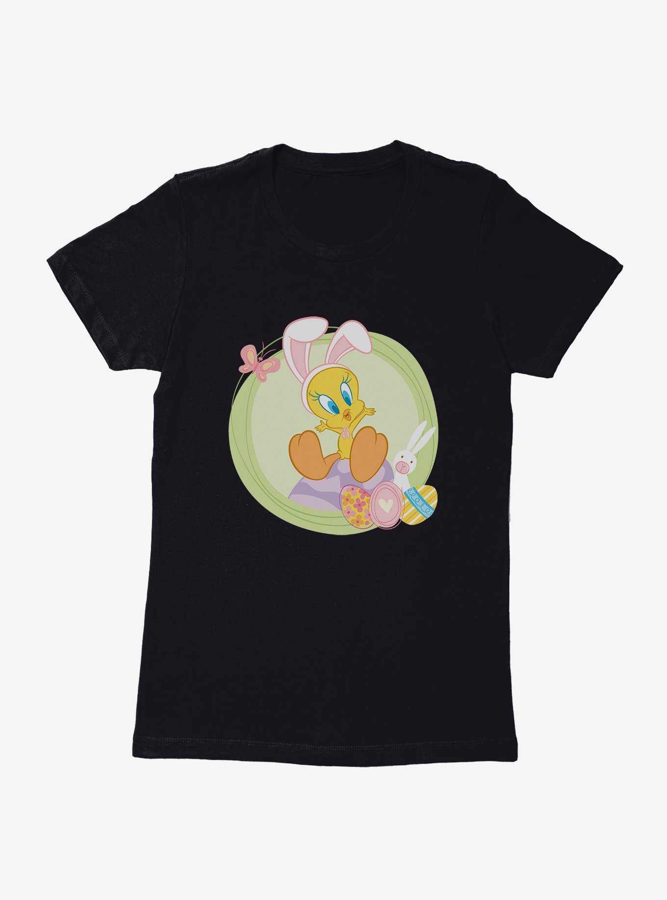 Looney Tunes Easter Tweety Bunny Ears Womens T-Shirt, , hi-res