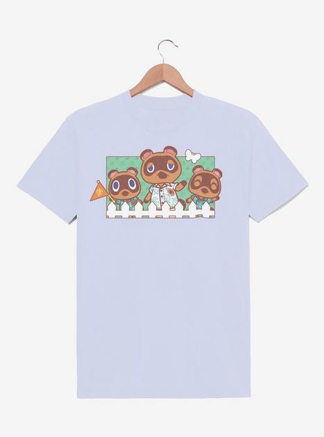 Animal Crossing: New Horizons Nook Family T-Shirt - BLUE | BoxLunch
