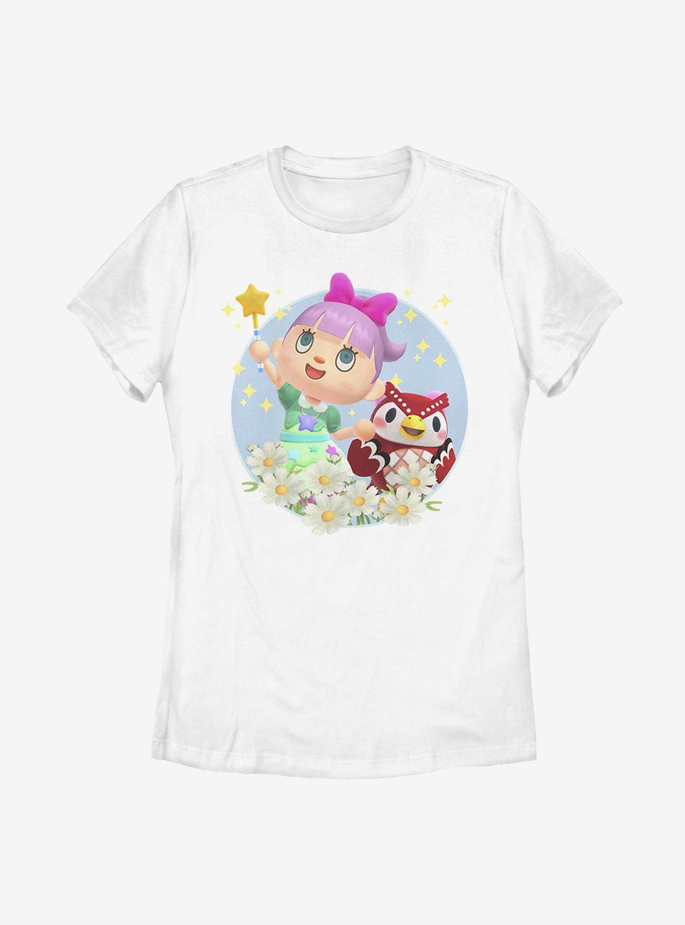 Animal Crossing: New Horizons Celeste Flowers Womens T-Shirt