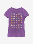 Animal Crossing: New Horizons Friendly Neighbors Youth Girls T-Shirt, PURPLE BERRY, hi-res