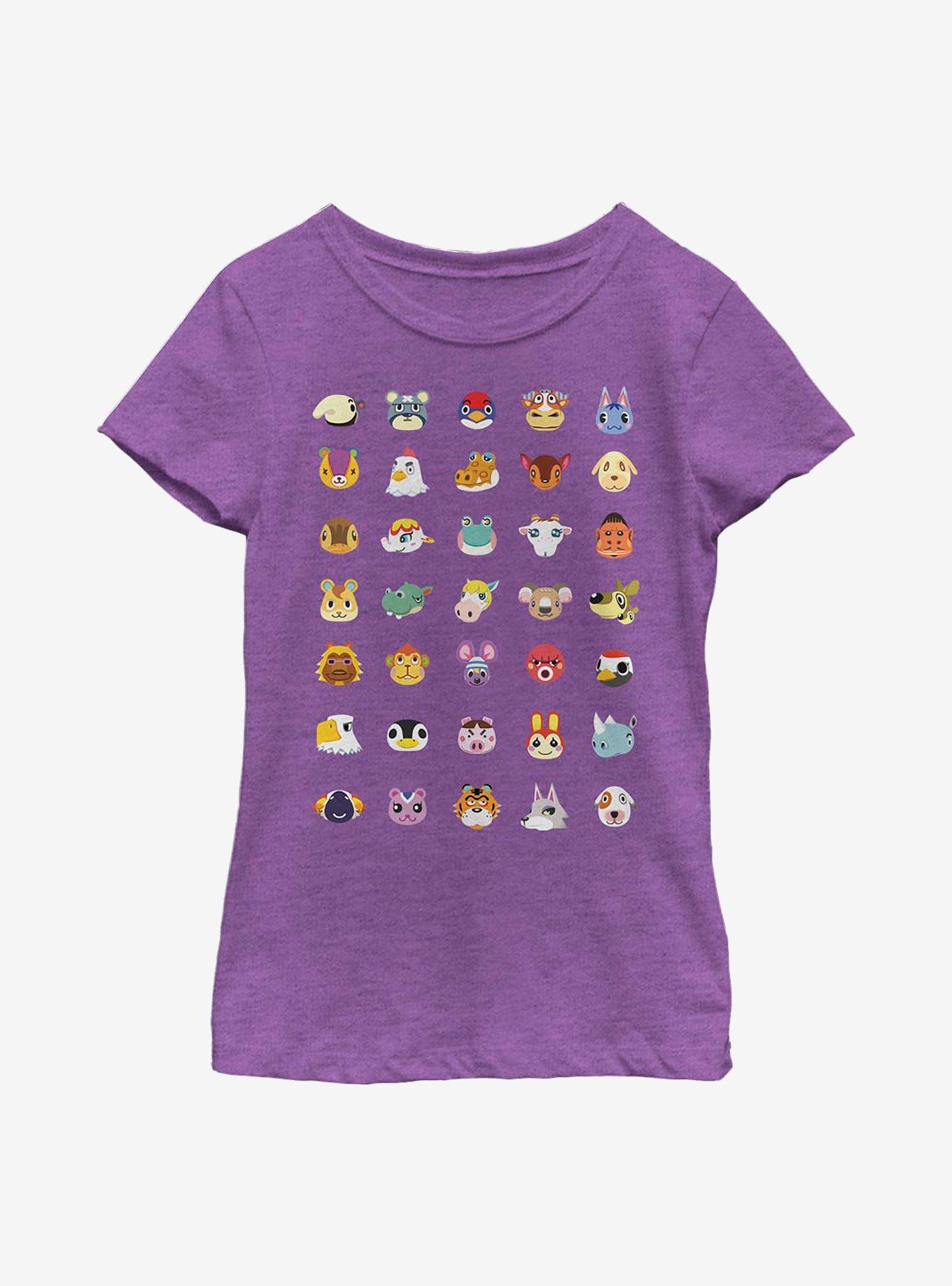 Animal Crossing: New Horizons Friendly Neighbors Youth Girls T-Shirt, , hi-res