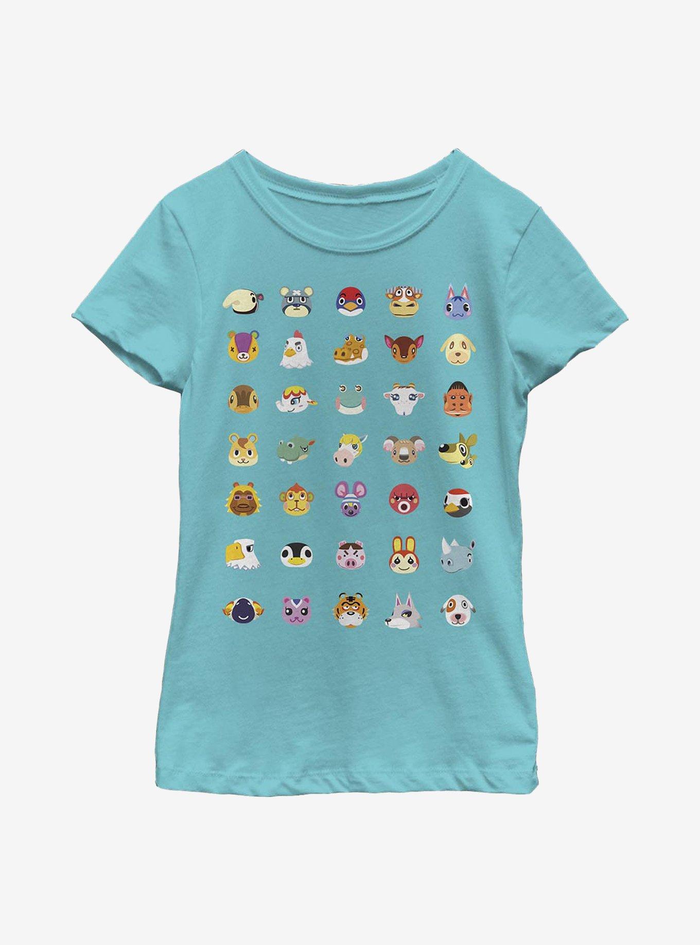 Animal Crossing: New Horizons Friendly Neighbors Youth Girls T-Shirt