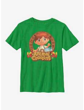 Animal Crossing: New Horizons Villager Emblem Youth T-Shirt, , hi-res