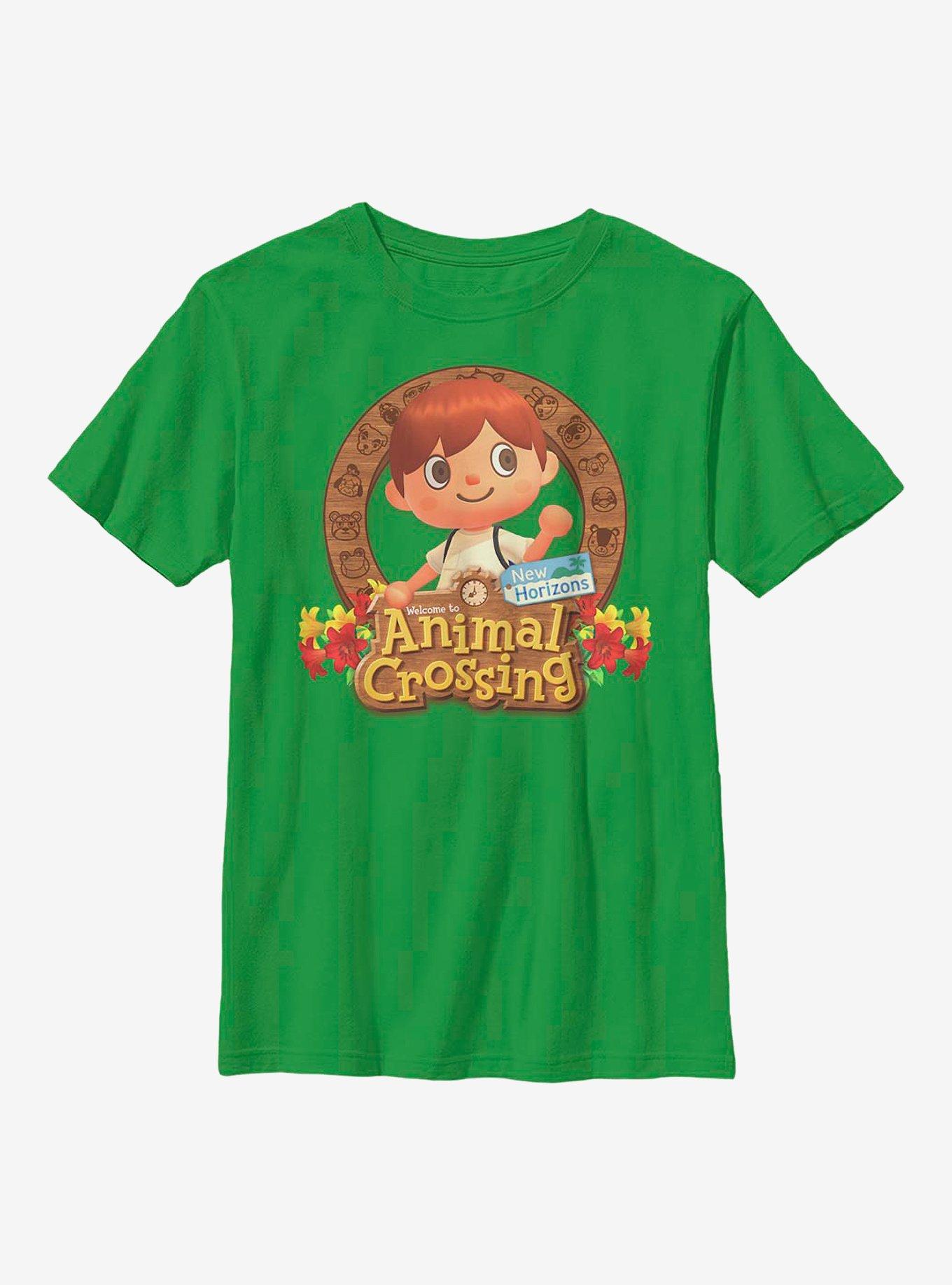 Animal Crossing: New Horizons Villager Emblem Youth T-Shirt, , hi-res