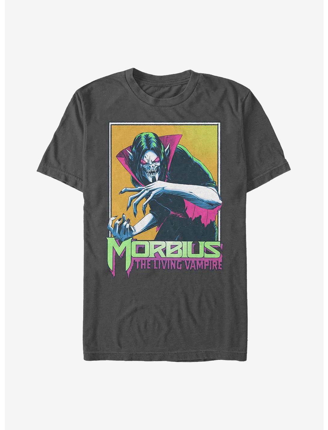 Marvel Morbius The Living Vampire Framed T-Shirt, CHARCOAL, hi-res