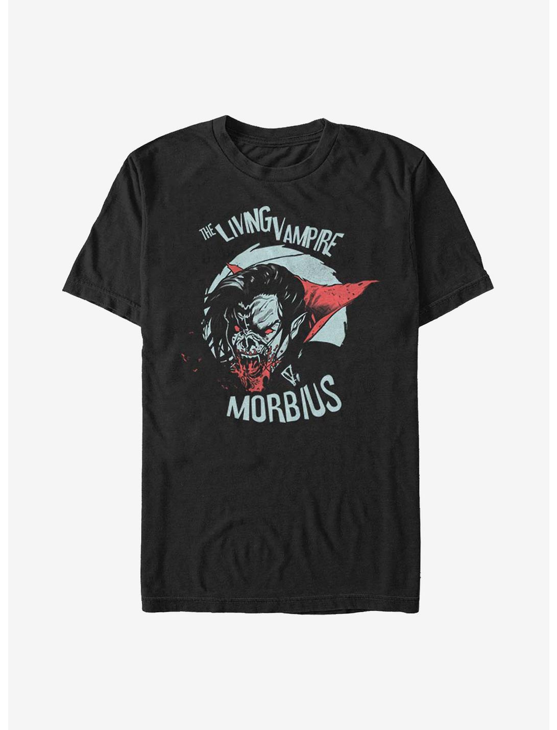 Marvel Morbius The Living Vampire Hunger T-Shirt, BLACK, hi-res
