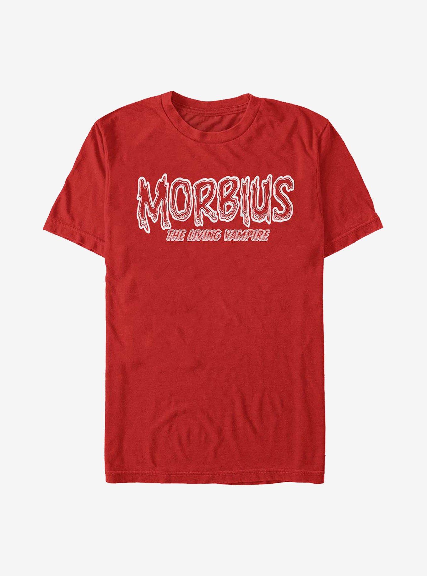 Marvel Morbius The Living Vampire Script T-Shirt, , hi-res