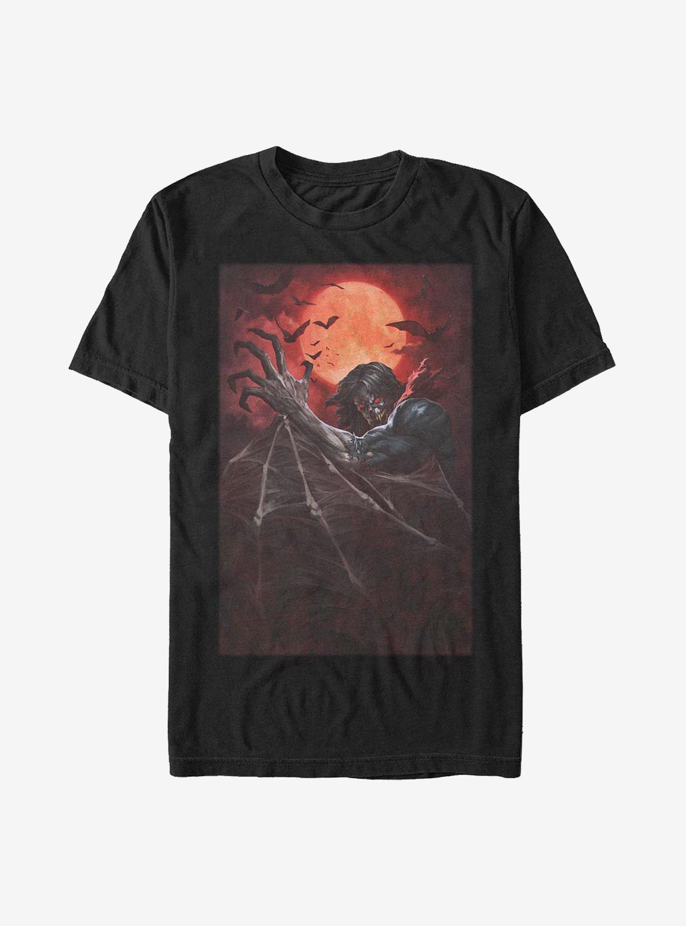 Marvel Morbius The Living Vampire Bat Flight T-Shirt, , hi-res