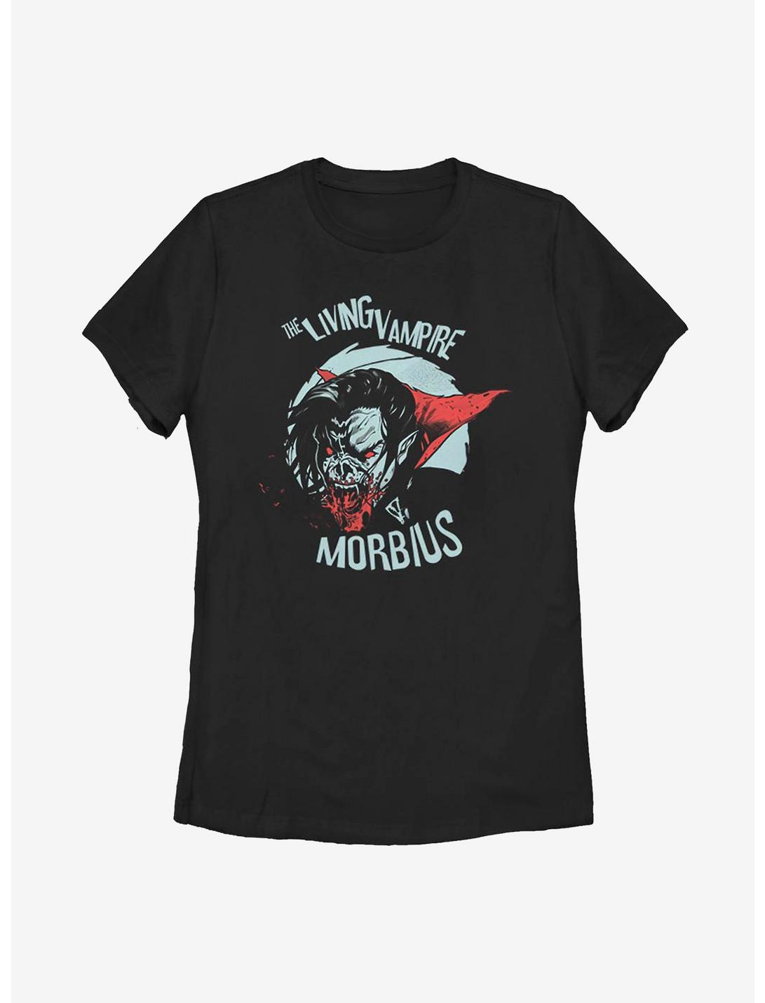 Marvel Morbius The Living Vampire Hunger Womens T-Shirt, BLACK, hi-res