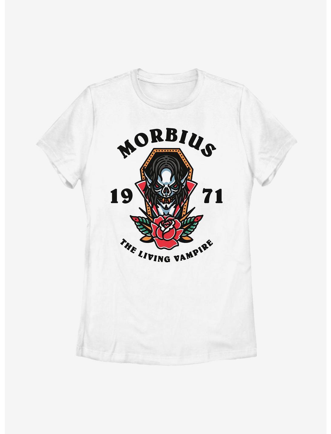Marvel Morbius The Living Vampire 1971 Womens T-Shirt, WHITE, hi-res
