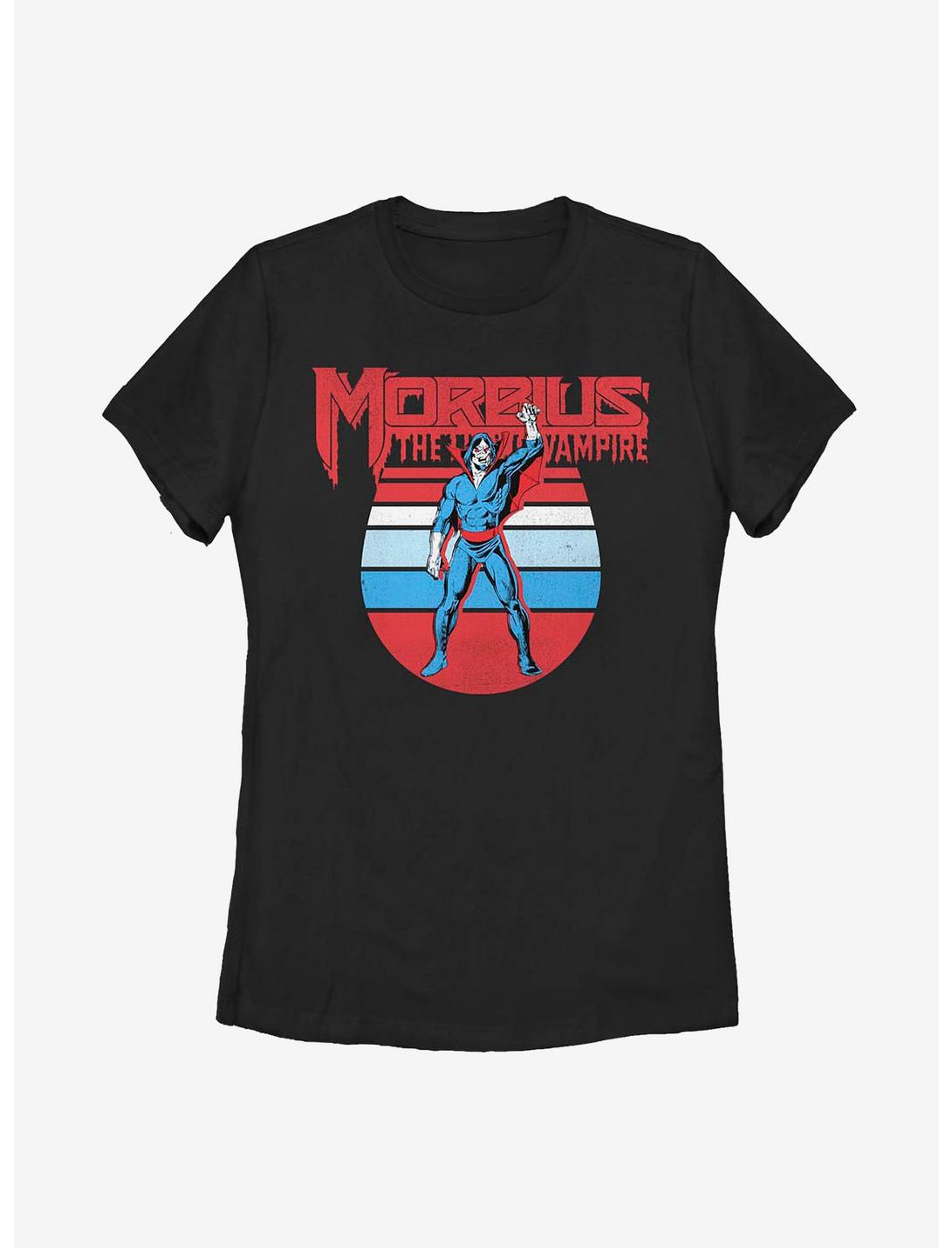 Marvel Morbius The Living Vampire Retro Morbius The Living Vampire Womens T-Shirt, BLACK, hi-res