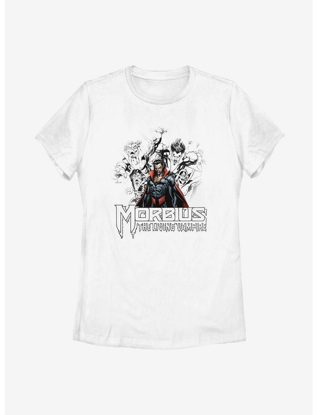 Marvel Morbius The Living Vampire Sketch Womens T-Shirt, WHITE, hi-res