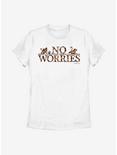 Disney The Lion King No Worries Leopard Fill Womens T-Shirt, WHITE, hi-res