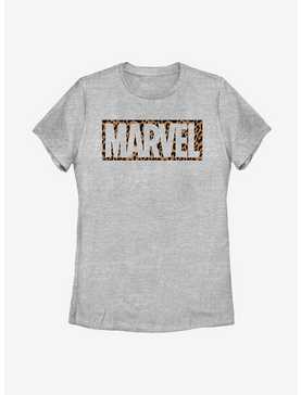 Marvel Logo Cheetah Fill Womens T-Shirt, , hi-res