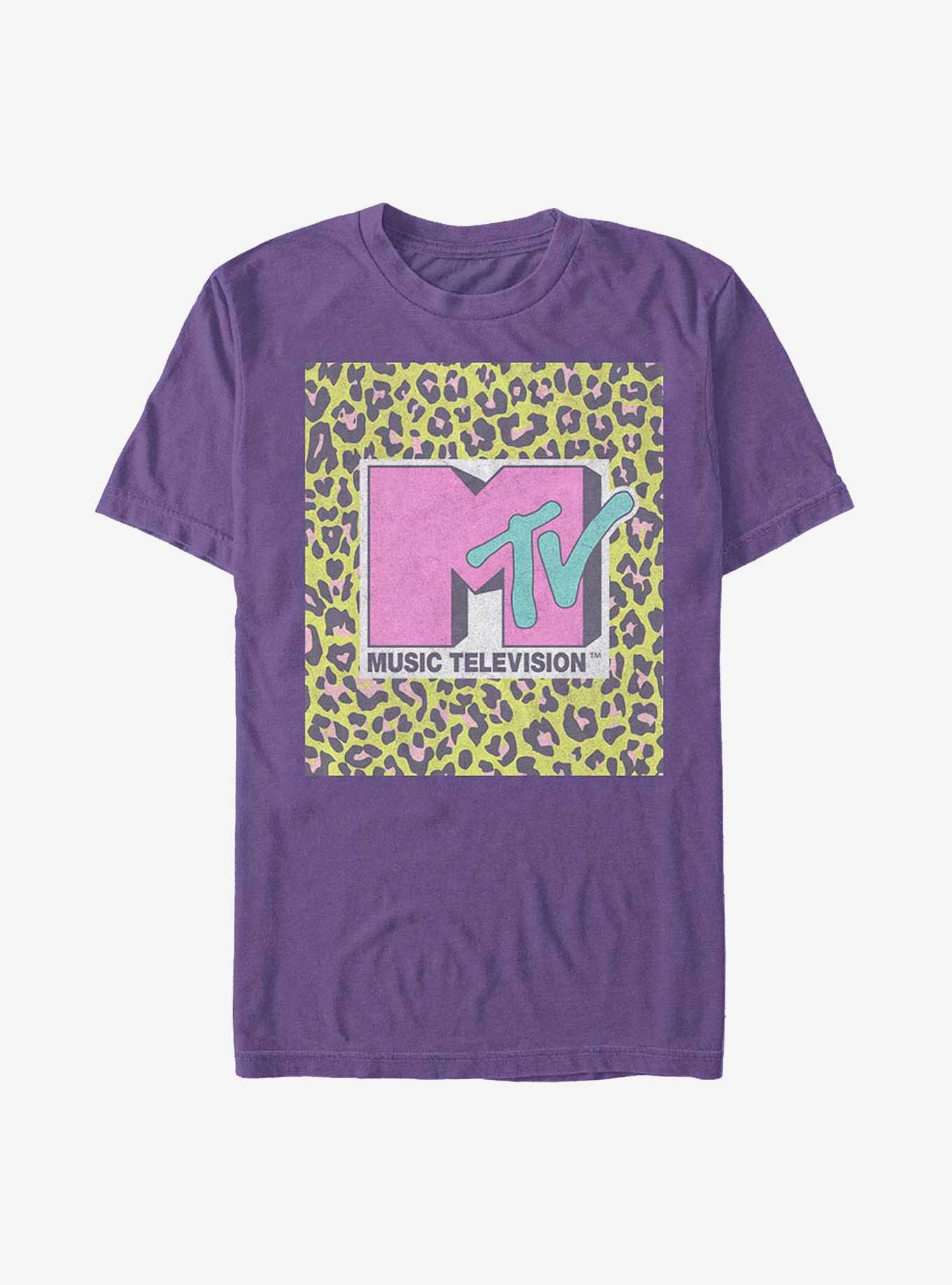 MTV Icon Leopard Border T-Shirt, , hi-res