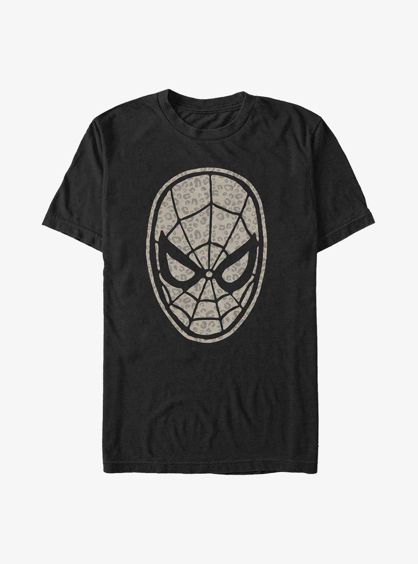 Marvel Spider-Man Mask Leopard Fill T-Shirt, , hi-res