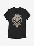 Marvel Spider-Man Mask Leopard Fill Womens T-Shirt, BLACK, hi-res