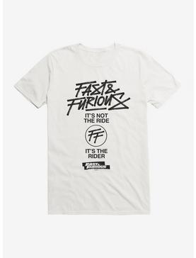 Fast & Furious It's The Rider FF Logo T-Shirt, WHITE, hi-res