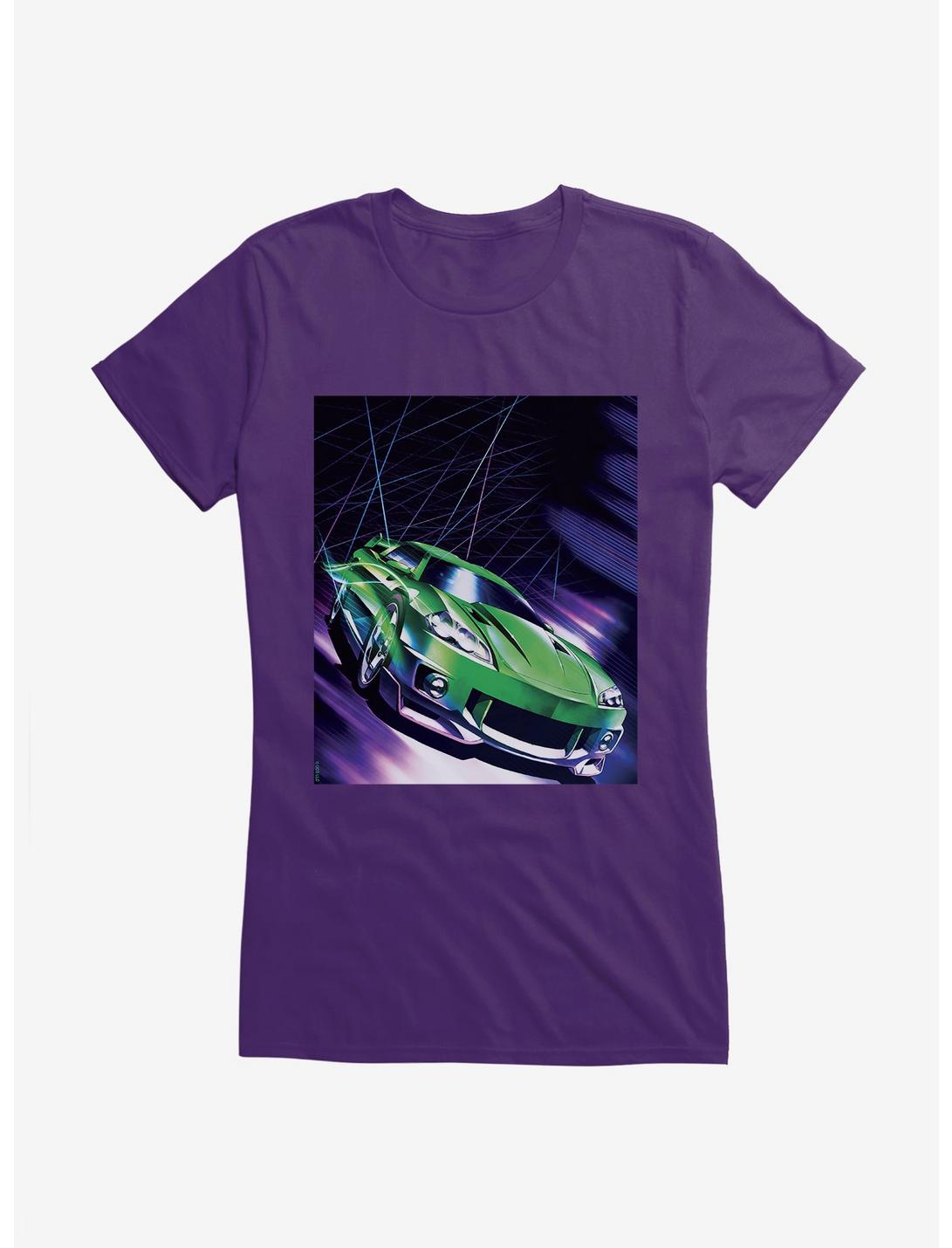 Fast & Furious Speed Of Light Purple Girls T-Shirt, , hi-res