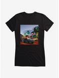 Fast & Furious Palm Trees Art Girls T-Shirt, , hi-res