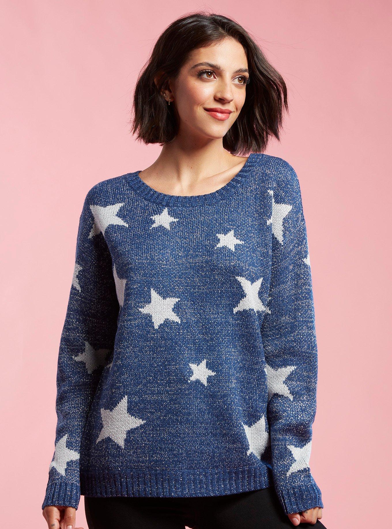 Coraline Icons Holiday shops Sweater sz SM