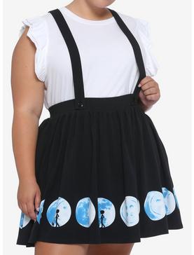Coraline Button Moon Suspender Skirt Plus Size, , hi-res