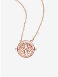 Harry Potter Rose Gold Time Turner Necklace, , hi-res