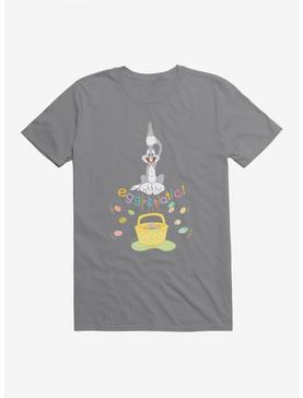 Looney Tunes Easter Bugs Bunny Egg-Static! T-Shirt, STORM GREY, hi-res