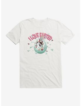 Looney Tunes Easter Bugs Bunny I Love Easter T-Shirt, WHITE, hi-res
