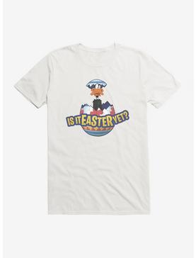 Looney Tunes Easter Daffy Duck Is It Easter Yet? T-Shirt, WHITE, hi-res