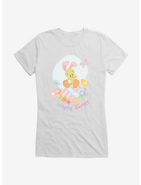 Looney Tunes Easter Tweety Happy Easter! Girls T-Shirt, WHITE, hi-res
