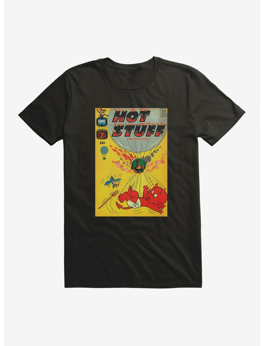 Hot Stuff The Little Devil Air Balloon Comic Cover T-Shirt, , hi-res