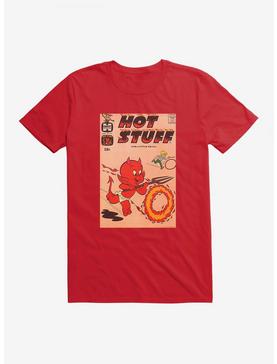 Hot Stuff The Little Devil Playing Around Comic Cover T-Shirt, , hi-res