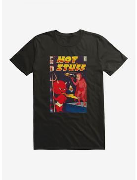 Hot Stuff The Little Devil Flamethrower Comic Cover T-Shirt, , hi-res