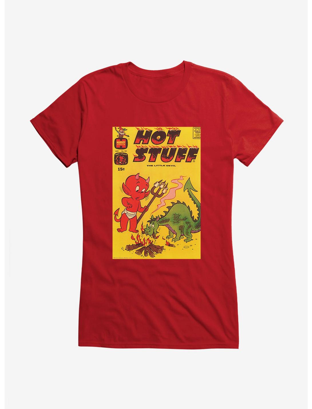 Hot Stuff The Little Devil Campfire Comic Cover Girls T-Shirt, , hi-res