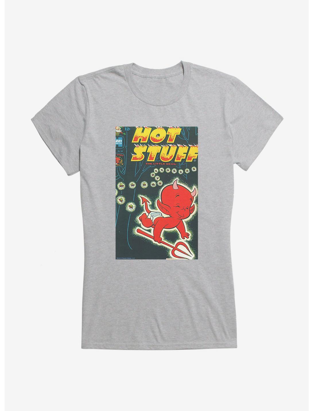Hot Stuff The Little Devil Lightning Bugs Comic Cover Girls T-Shirt, , hi-res
