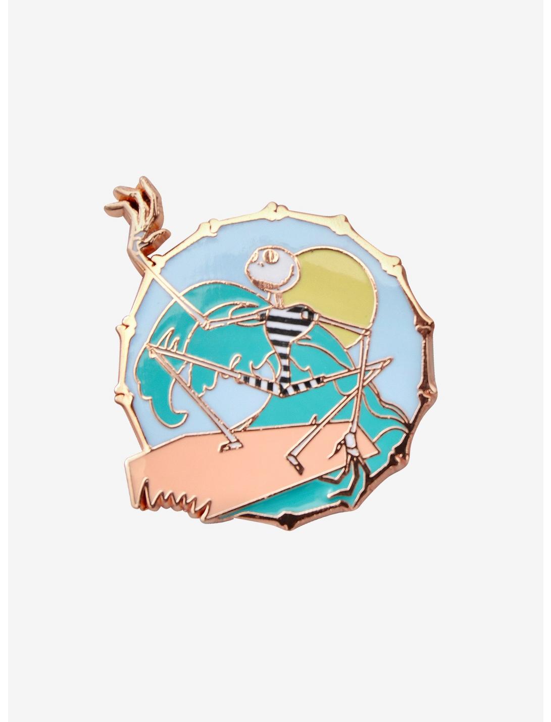 Disney The Nightmare Before Christmas Summer Jack Beach Enamel Pin - BoxLunch Exclusive, , hi-res