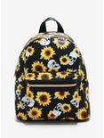 Sunflowers & Skulls Mini Backpack, , hi-res