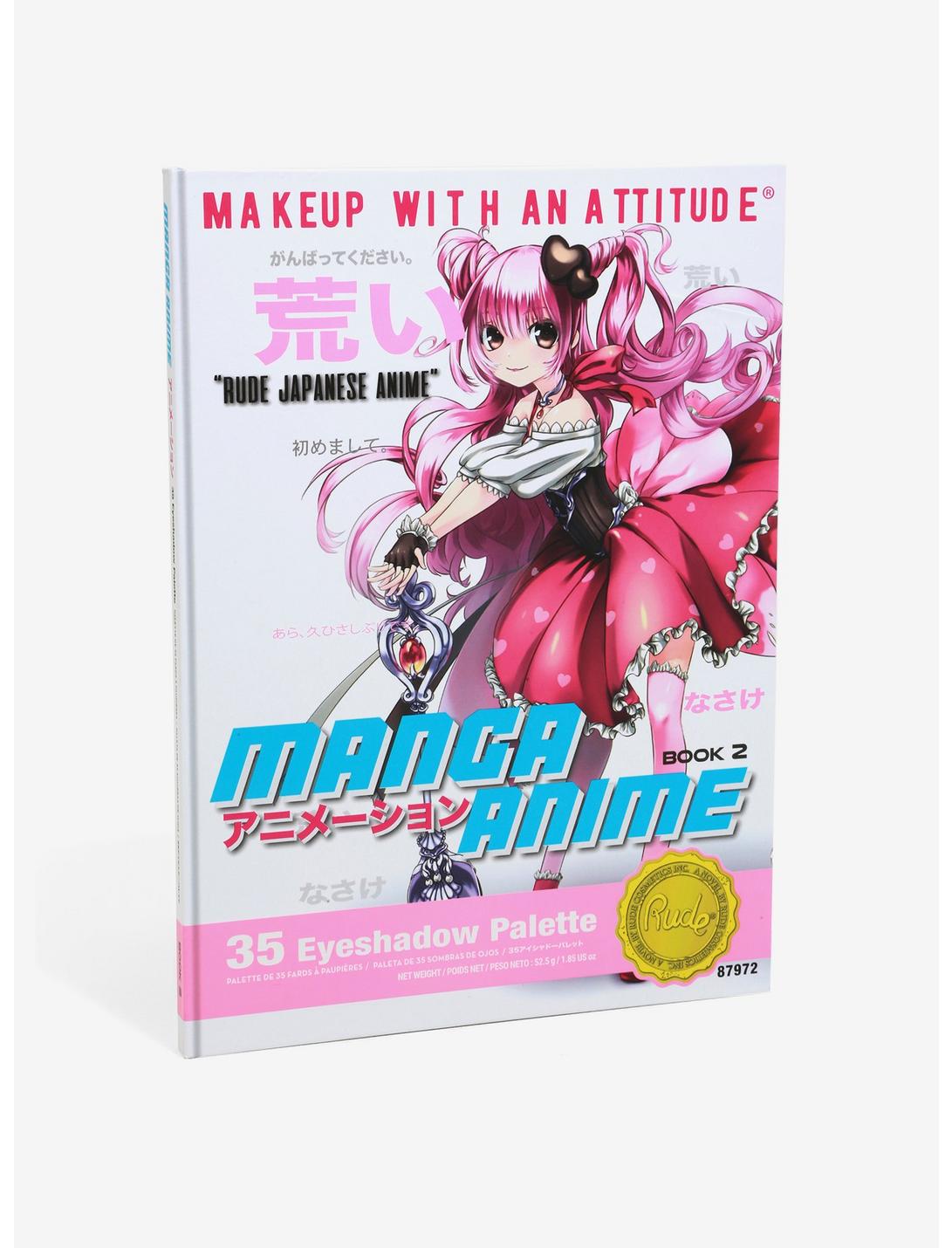 Rude Cosmetics Manga Anime Book 2 Eyeshadow Palette, , hi-res