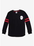 Friday The 13th Jason Mask Girls Athletic Jersey Plus Size, MULTI, hi-res