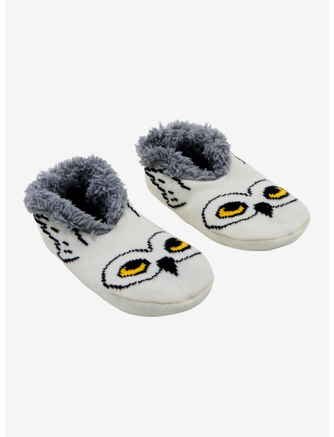 Harry Potter Hedwig Cozy Slippers, , hi-res