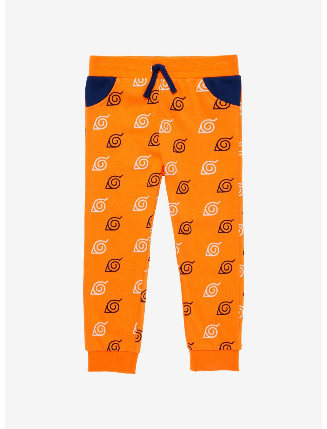 Naruto Shippuden Hidden Leaf Village Toddler Joggers - BoxLunch Exclusive, BLUE, hi-res