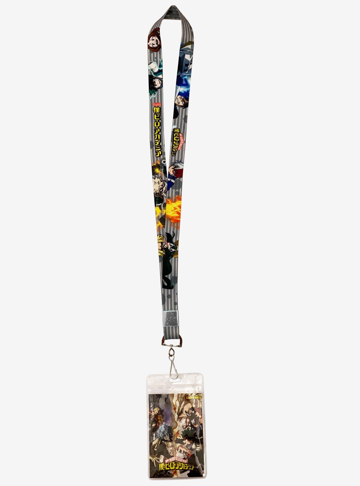 My Hero Academia Heroes Grey Lanyard | Hot Topic