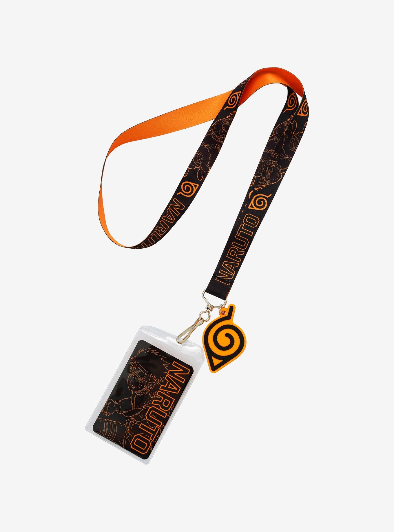 NARUTO THE LAST ストラップ Naruto Shippuden Hidden Leaf Lanyard | Hot Topic