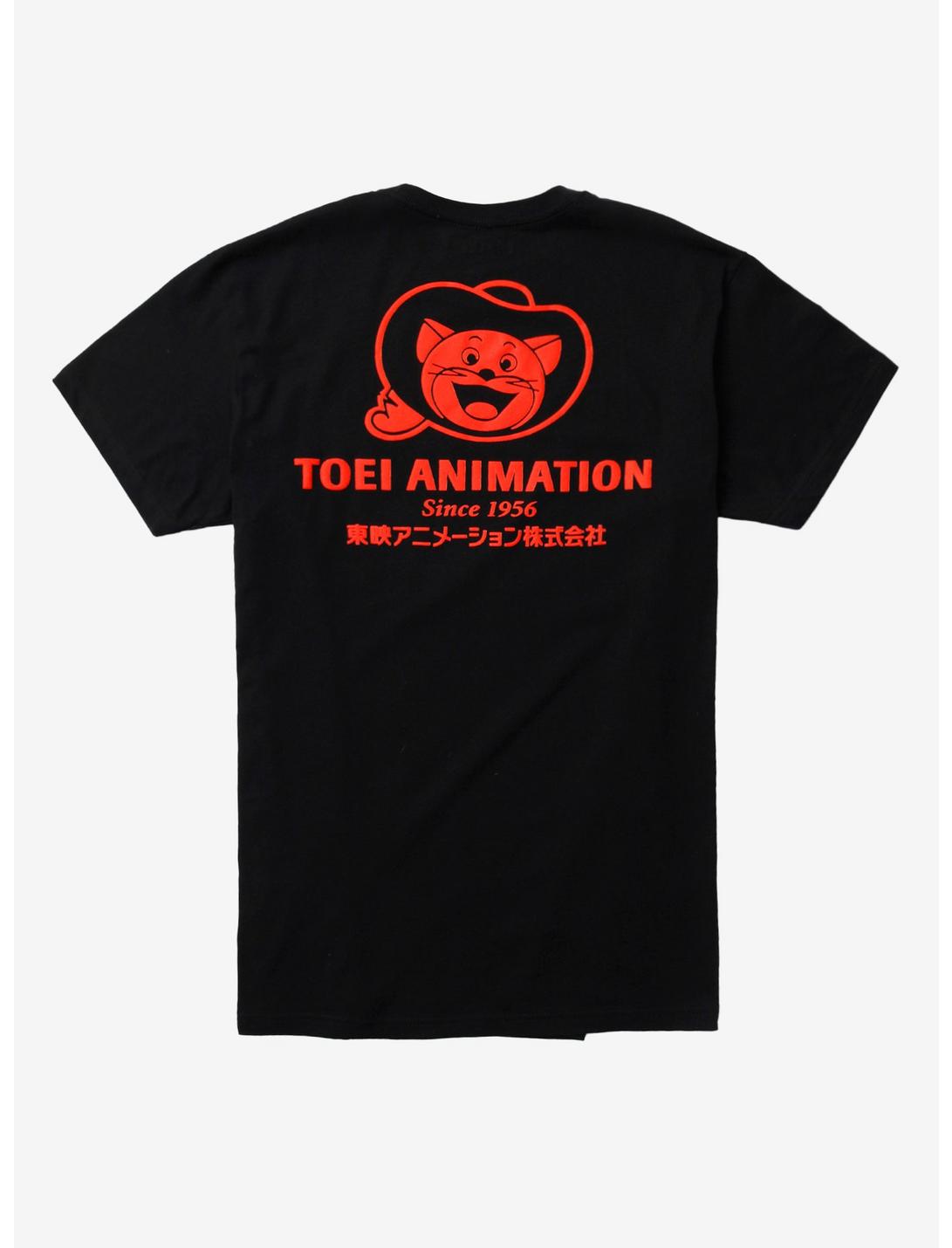 Toei Animation Logo T-Shirt - BoxLunch Exclusive, BLACK, hi-res