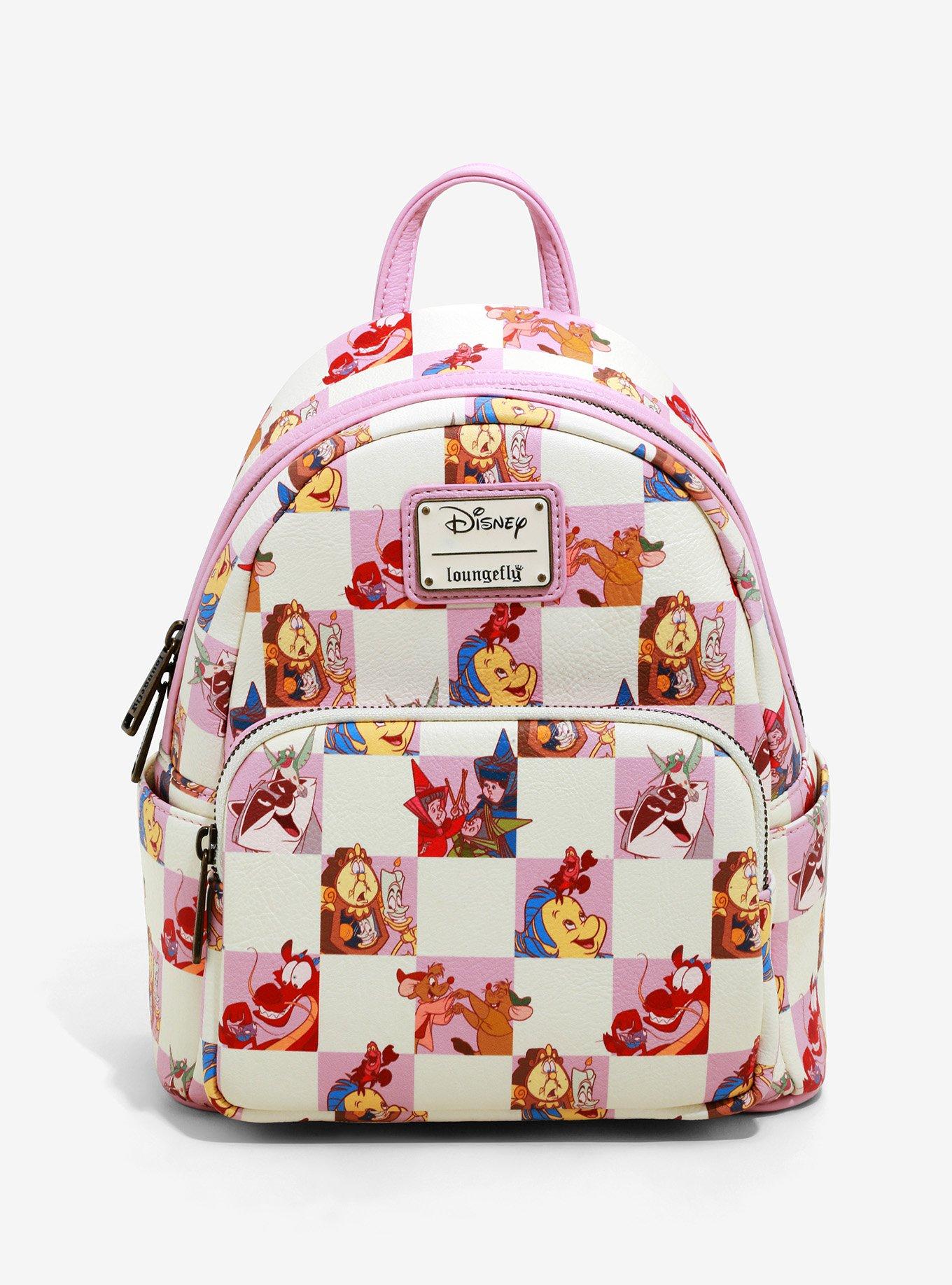 checkered mini backpack Black Checker  Royal Rascals Apparel Comfort and style in one Loungefly Mickey Mouse Checkered Texture