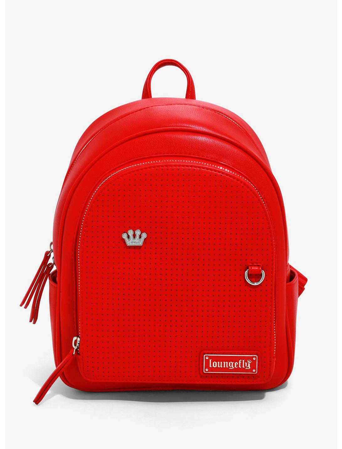 Loungefly Pin Trader Red Mini Backpack, , hi-res