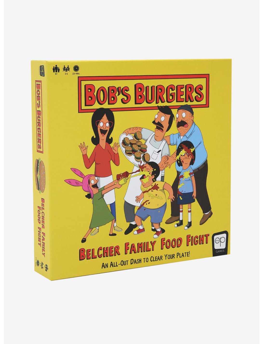 Bob's Burgers Belcher Family Food Fight Board Game, , hi-res